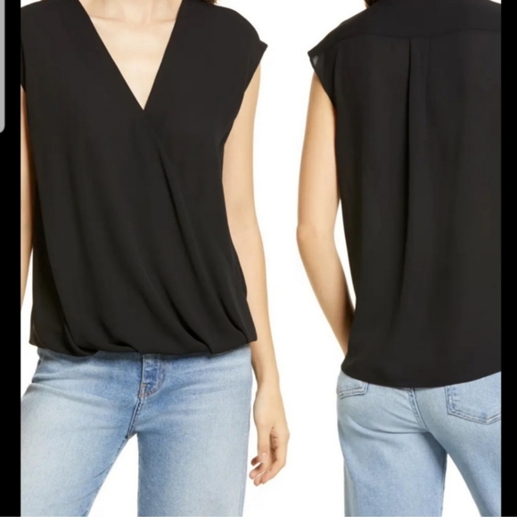 Halogen surplice blousan top size S - Picture 6 of 6